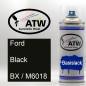 Preview: Ford, Black, BX / M6018: 400ml Sprühdose, von ATW Autoteile West.